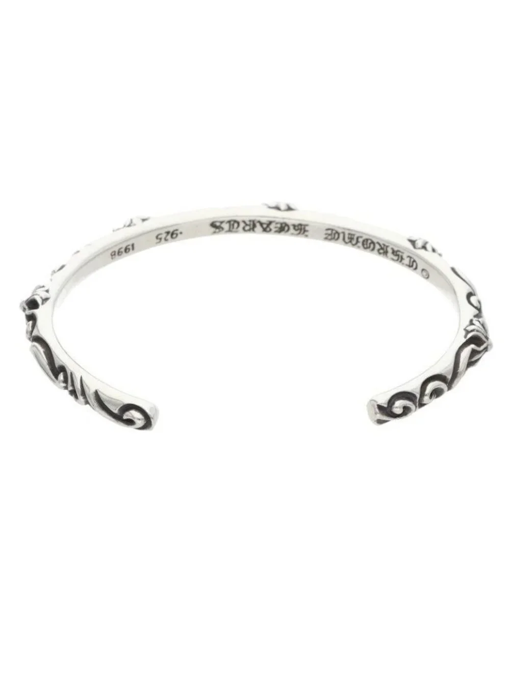 Chrome Hearts Bangle Sbt Band Silver Bracelet